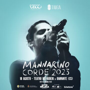 MANNARINO PREMIO AI MIGLIORI LIVE DELL’ANNO