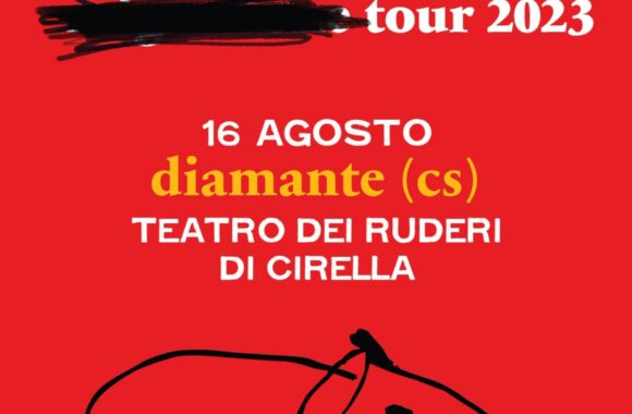 CARL BRAVE IL 16 AGOSTO A L TEATRO DEI RUDERI DI CIRELLA CARL BRAVE IL 16 AGOSTO A L TEATRO DEI RUDERI DI CIRELLA