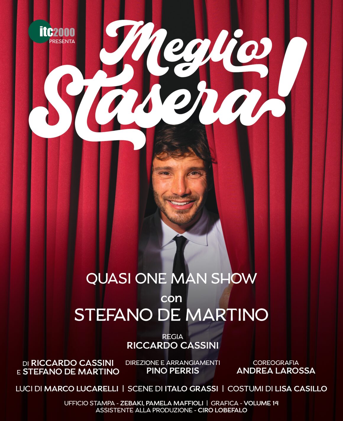 STEFANO DE MARTINO IL 22 LUGLIO AL TEATRO PARCO MITOIO DI LAMEZIA STEFANO DE MARTINO IL 22 LUGLIO AL TEATRO PARCO MITOIO DI LAMEZIA