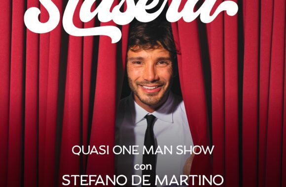 STEFANO DE MARTINO IL 22 LUGLIO AL TEATRO PARCO MITOIO DI LAMEZIA