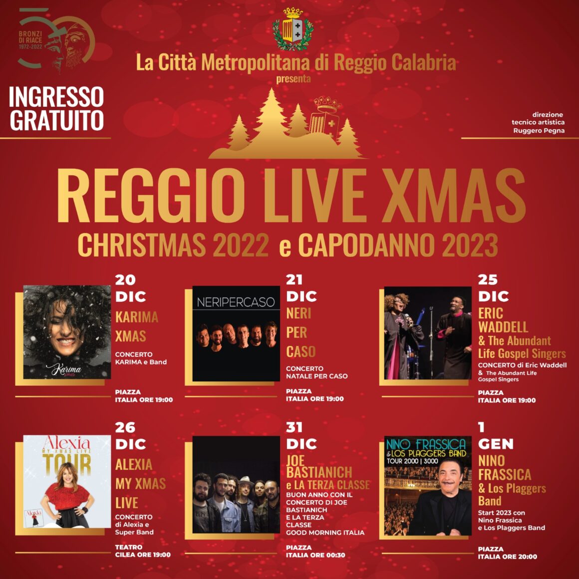 SUCCESSO PER IL REGGIO LIVE XMAS DELLA METROCITY A REGGIO!