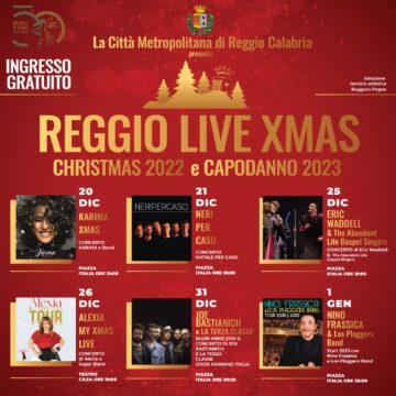 SUCCESSO PER IL REGGIO LIVE XMAS DELLA METROCITY A REGGIO!