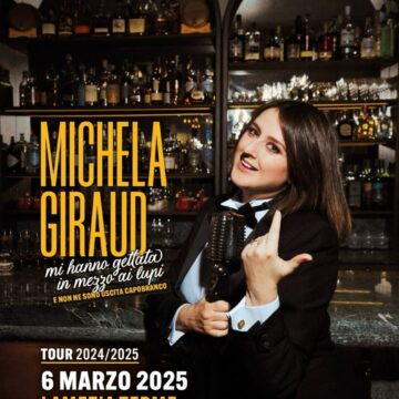 Michela Giraud il 6 marzo al Teatro Grandinetti di Lamezia Terme