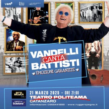 Maurizio Vandelli fa cantare la Calabria