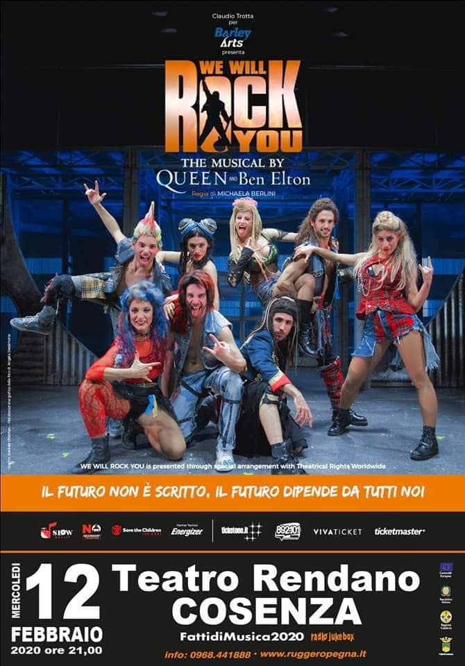 WE WILL ROCK YOU FA CANTARE COSENZA WE WILL ROCK YOU FA CANTARE COSENZA