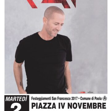 RAF IL 2 MAGGIO A PAOLA (CS)  Ingresso libero