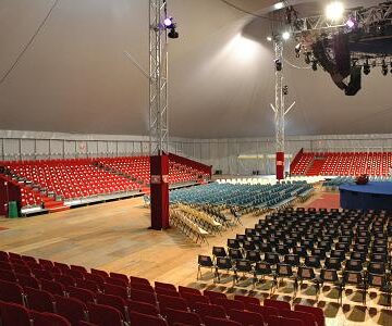 TUTTO PRONTO PER GIANNI MORANDI (FOTO DEL TEATRO)