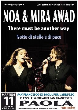 NOA E MIRA AWAD A PAOLA, PROSEGUE LA PREVENDITA NOA E MIRA AWAD A PAOLA, PROSEGUE LA PREVENDITA