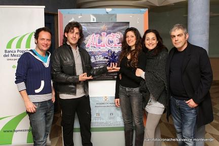 ”RICCIO D’ARGENTO PER “ALICE NEL PAESE DELLE MERAVIGLIE"