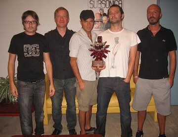 I SUBSONICA PREMIATI A CATANZARO I SUBSONICA PREMIATI A CATANZARO