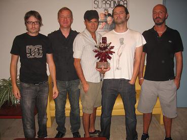 I SUBSONICA PREMIATI A CATANZARO